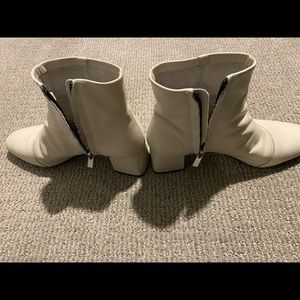Zara cream boots